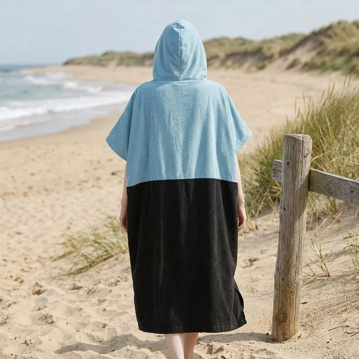 Badponcho met capuchon - Solmarl