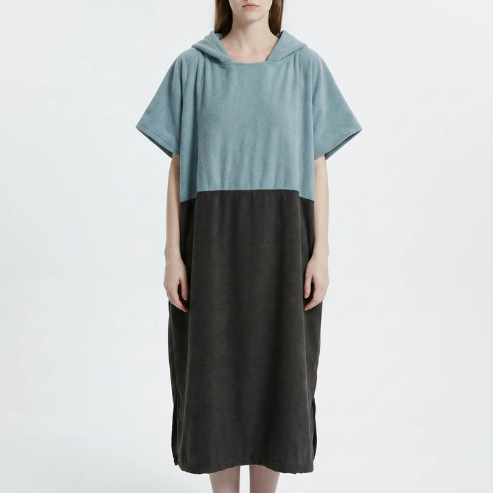 Badponcho met capuchon - Solmarl