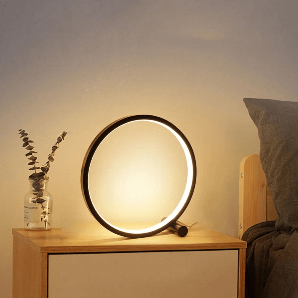Minimalistische dimbare tafellamp - EclipseAura Lampe