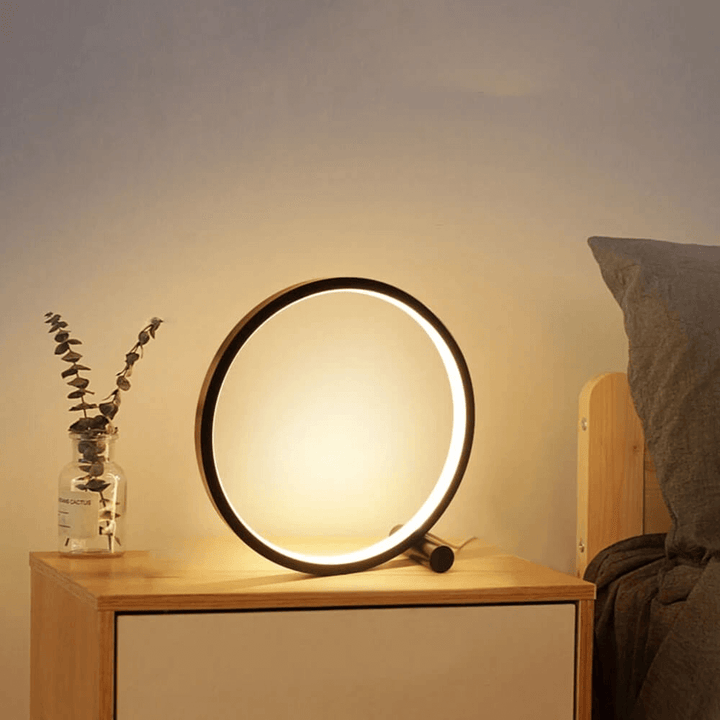Minimalistische dimbare tafellamp - EclipseAura Lampe
