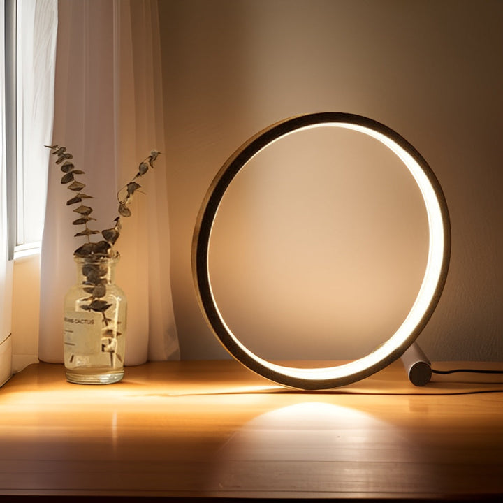 Minimalistische dimbare tafellamp - EclipseAura Lampe