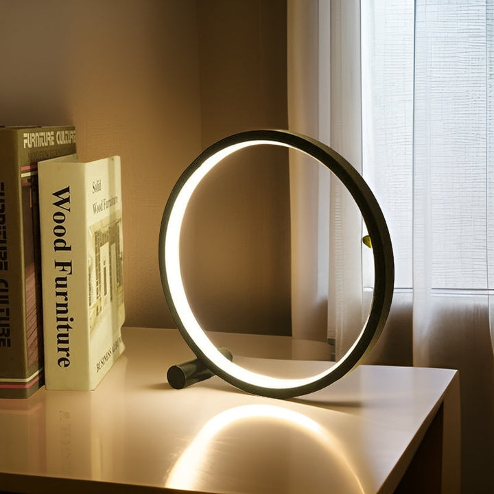 Minimalistische dimbare tafellamp - EclipseAura Lampe