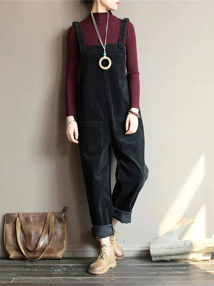 Ademende denim tuinbroek – Nova
