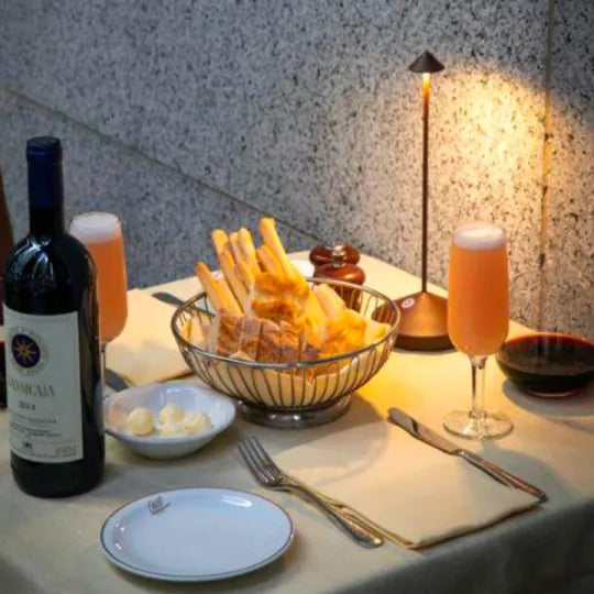Draadloze ledlamp | Oplaadbare, dimbare touchlamp