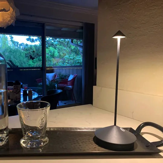 Draadloze ledlamp | Oplaadbare, dimbare touchlamp