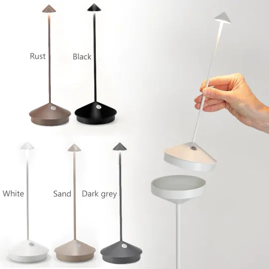 Draadloze ledlamp | Oplaadbare, dimbare touchlamp