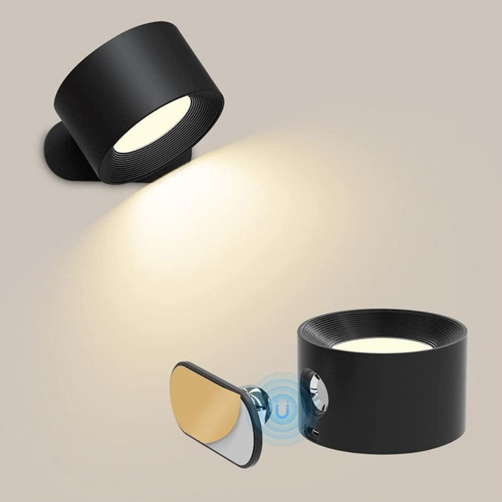 Draadloze magnetische wandlamp – FlexiHalo