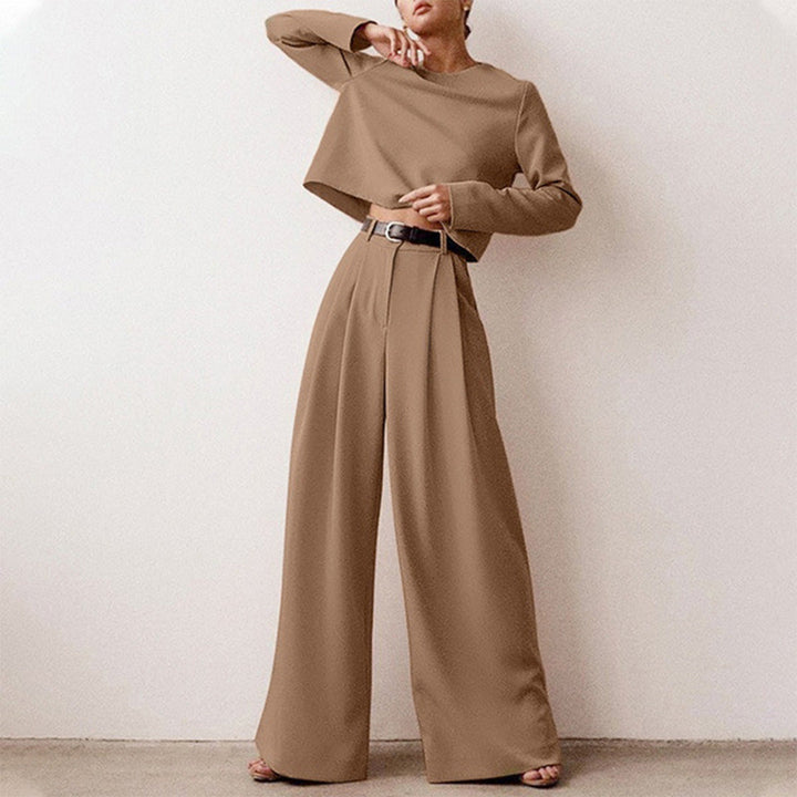Elegante Tweedelige Kleding Set voor Dames