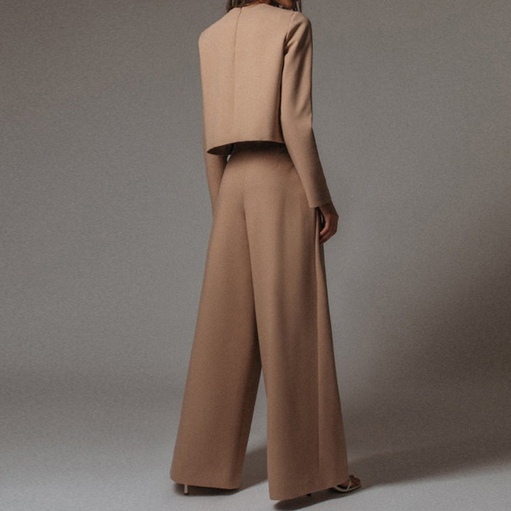 Elegante Tweedelige Kleding Set voor Dames