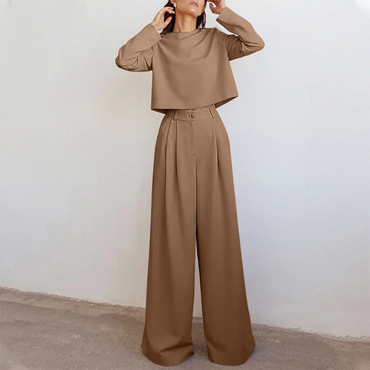 Elegante Tweedelige Kleding Set voor Dames