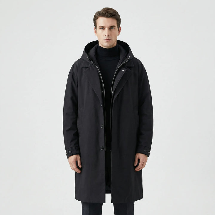 Klassieke parka-trenchcoat voor heren - Armando