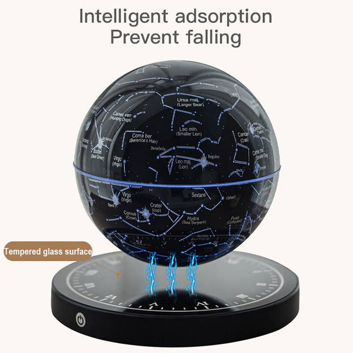 Zwevende sterrenkaart "Constellation" – lamp met magnetische levitatie
