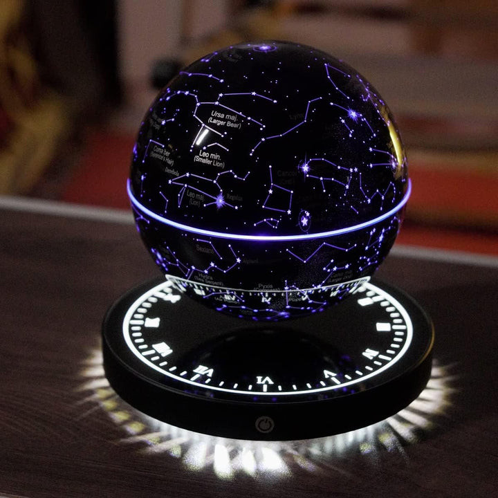 Zwevende sterrenkaart "Constellation" – lamp met magnetische levitatie