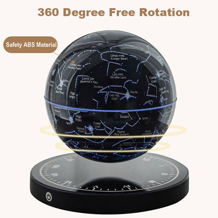 Zwevende sterrenkaart "Constellation" – lamp met magnetische levitatie