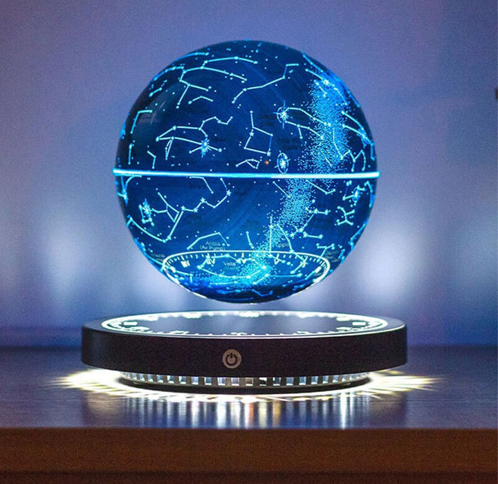 Zwevende sterrenkaart "Constellation" – lamp met magnetische levitatie