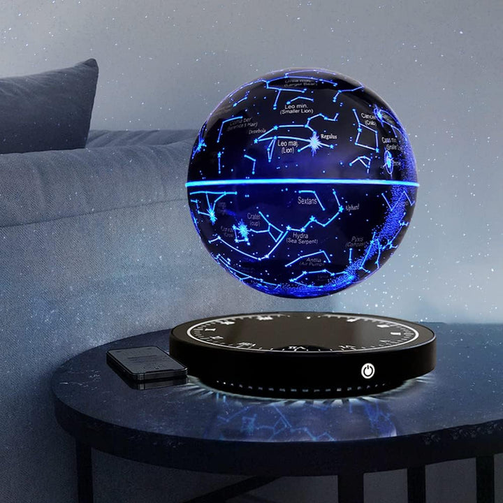 Zwevende sterrenkaart "Constellation" – lamp met magnetische levitatie