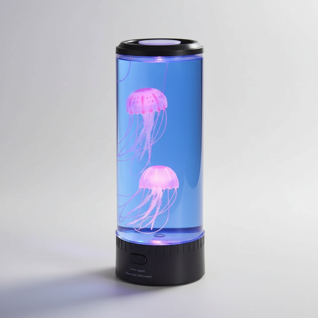 Cilindervormige led-kwallenlamp – Jellyglow