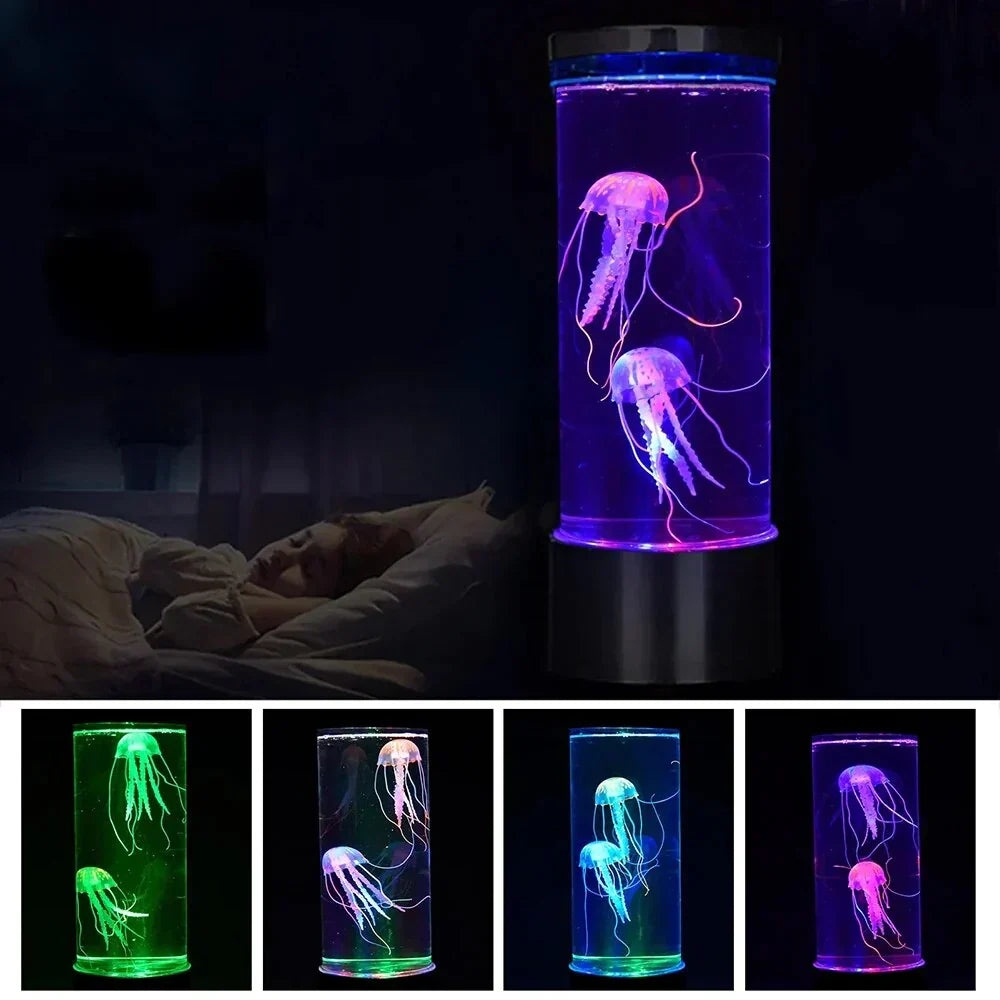 Cilindervormige led-kwallenlamp – Jellyglow