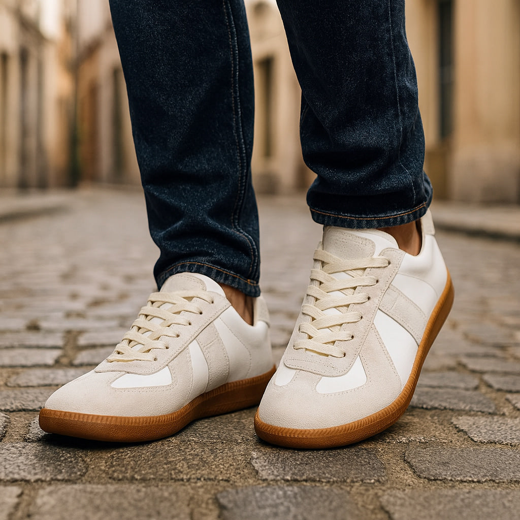 Herensneakers met veters | Antislip & comfortabele pasvorm