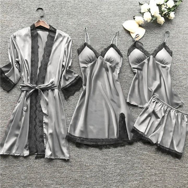 Luxe satijnen pyjamaset – Luna