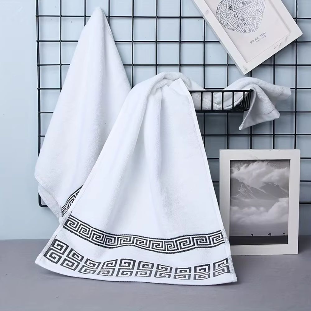 Luxe Katoenen Handdoekenset met Zachte Terry