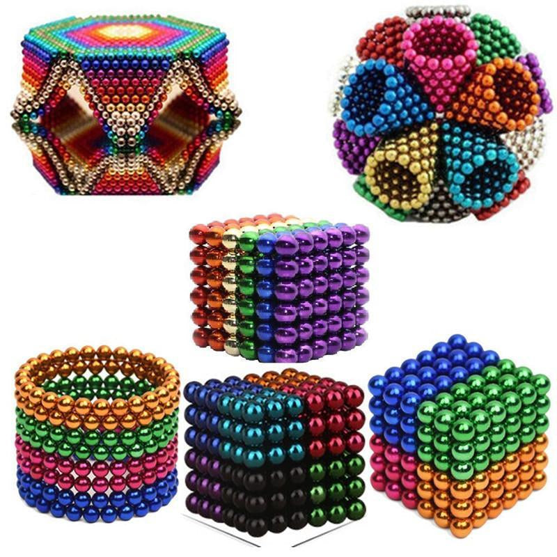 Boetseerset met magnetische balletjes – creatieve bouwset