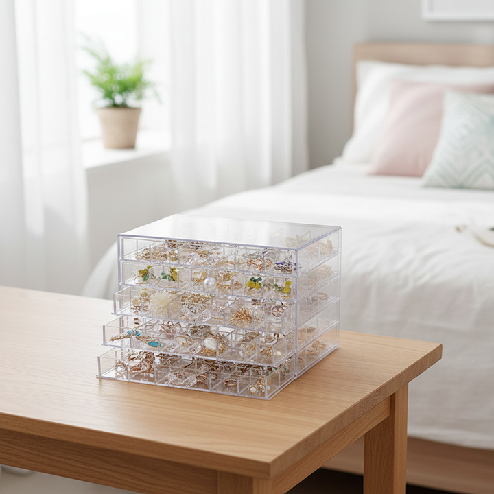 Sieradenorganizer met meerdere lagen – GemKeeper