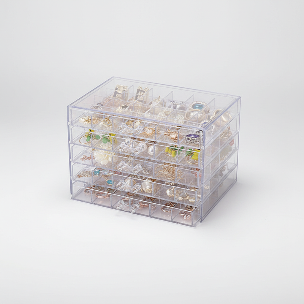 Sieradenorganizer met meerdere lagen – GemKeeper