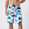 Heren boardshorts met print - Oceaniq