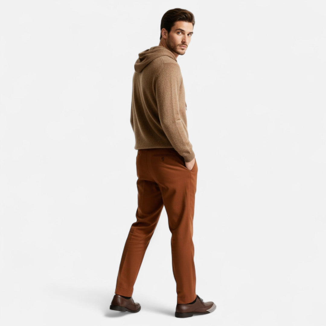 Minimalistische luxe trui - Enrico