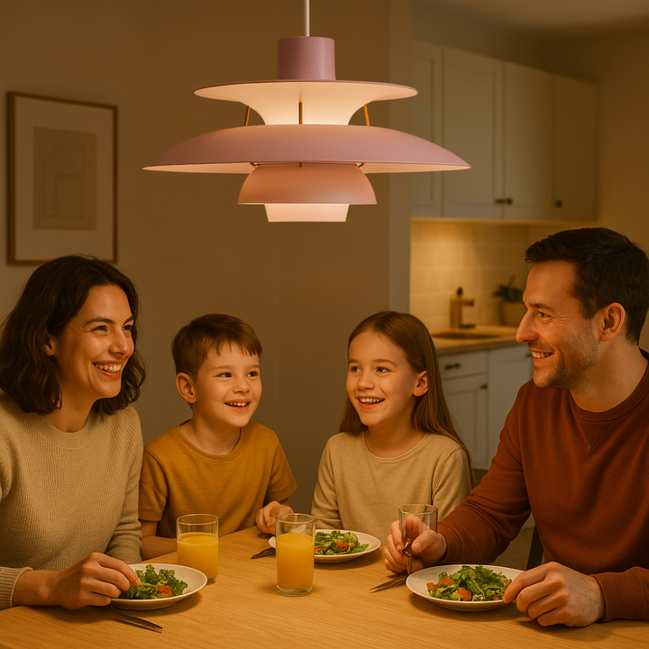 Moderne ronde led-plafondlamp – dimbaar & duurzaam – stijlvolle verlichting voor woonkamer, eetkamer & kantoor