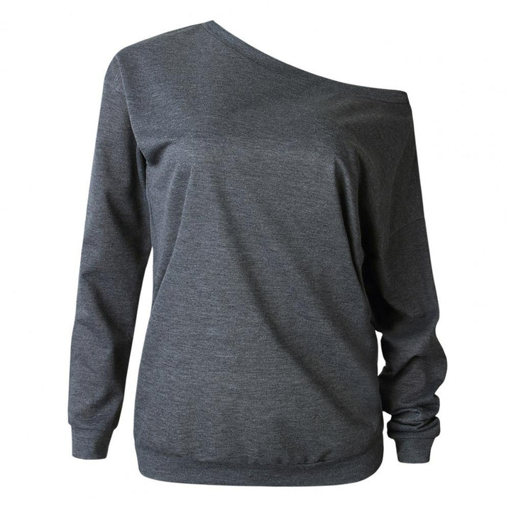 Eén off-shoulder losse warme damestrui - Beatrix