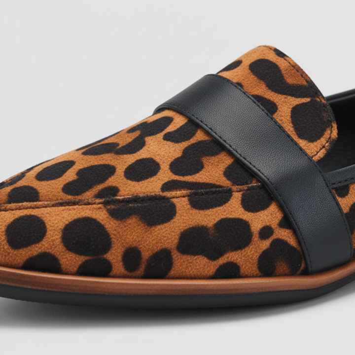 Dames loafers met spitse neus – klassieke platte mocassins