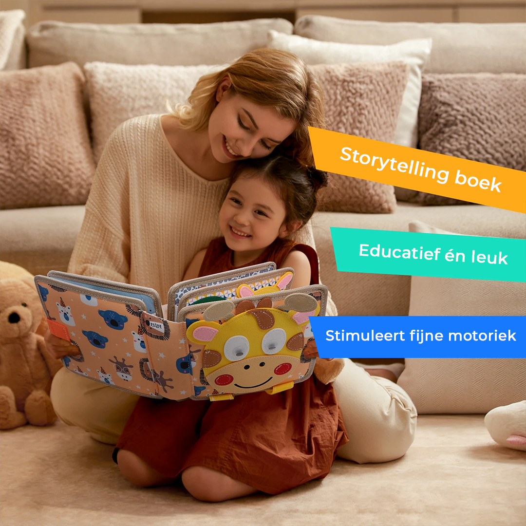 Montessori-beschäftigingsboek – leren door spelen