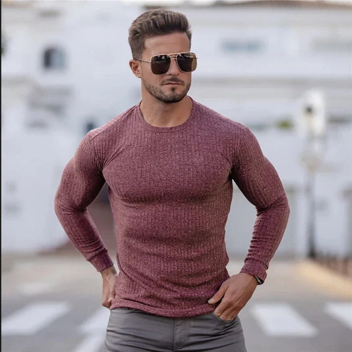 Fijne wollen trui Elegante casual stijl