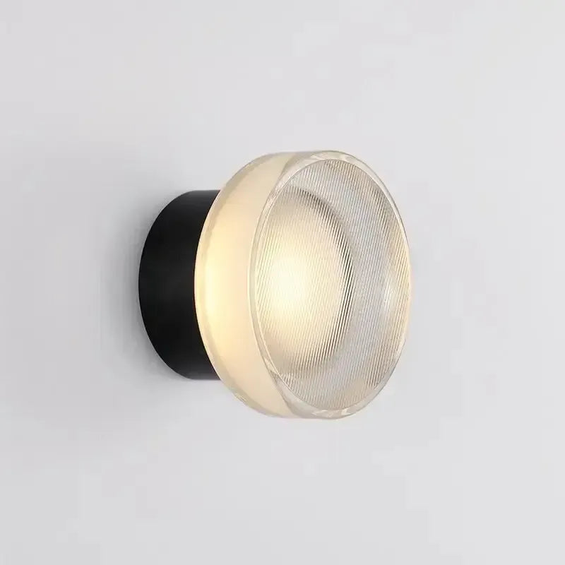 Noordse ronde wandlamp – moderne led-wandlamp voor slaapkamer en gang