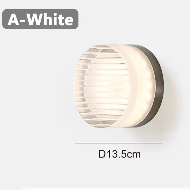Noordse ronde wandlamp – moderne led-wandlamp voor slaapkamer en gang