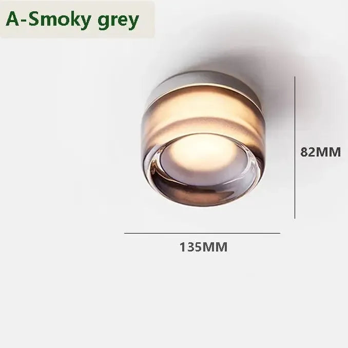 Noordse ronde wandlamp – moderne led-wandlamp voor slaapkamer en gang