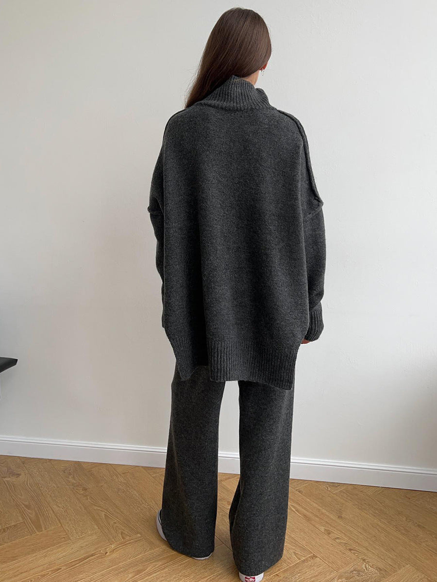 Gebreide Set met Coltrui voor Dames