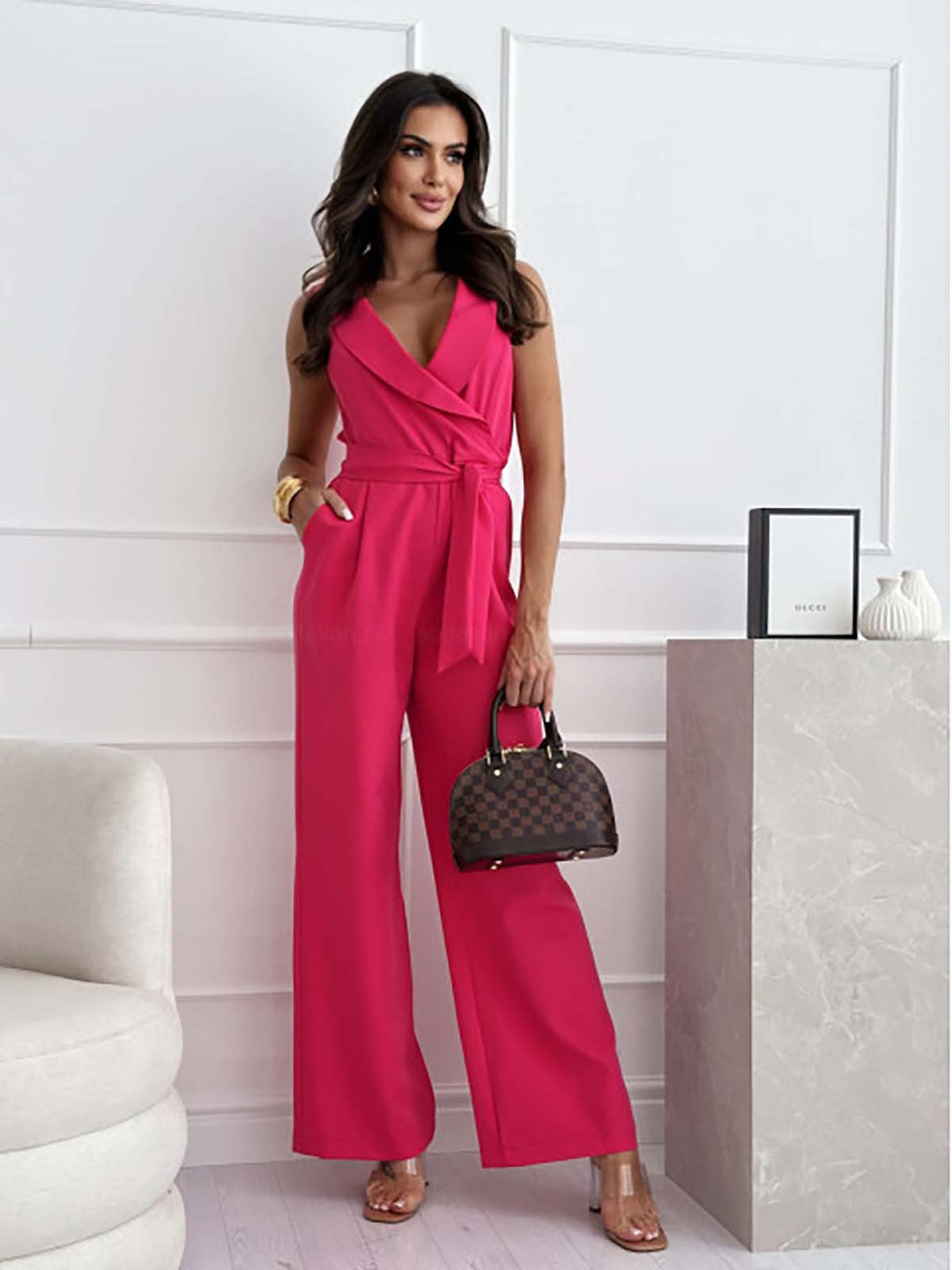 Dames Jumpsuit met Elegante Silhouet