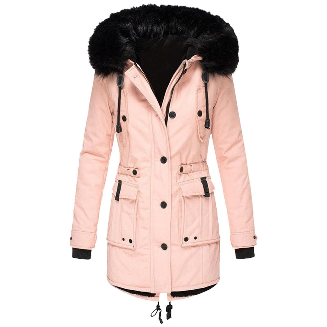 Winterjas dames FRIEDA – warm gevoerd model – afbeelding 4