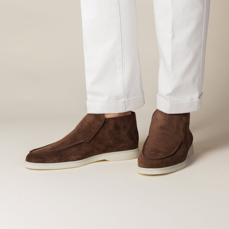 Ace - Elegante kalfssuède heren loafer (Pre-Sale)