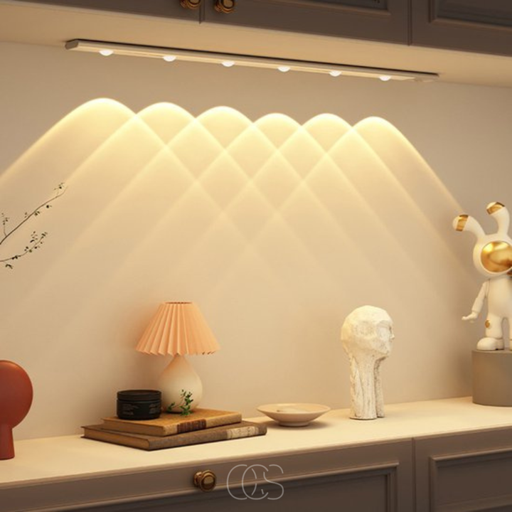 Draadloze led-kastverlichting met bewegingssensor - magnetisch en zelfklevend