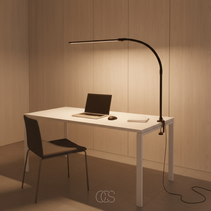 Dimbare bureaulamp - 3 lichtkleuren & verstelbaar ontwerp