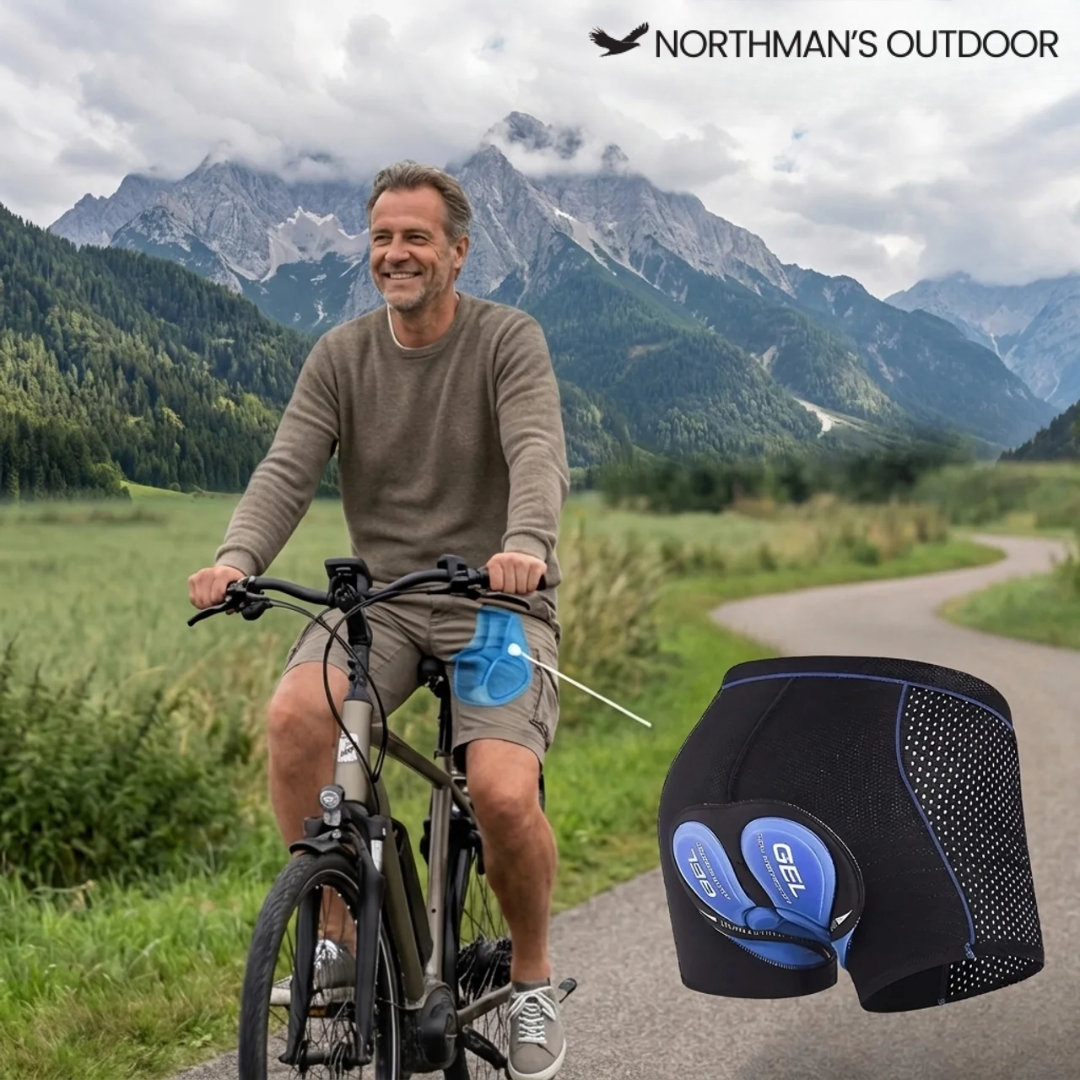 Gewatteerd fietsondergoed – 5D-gelpad – uniseks