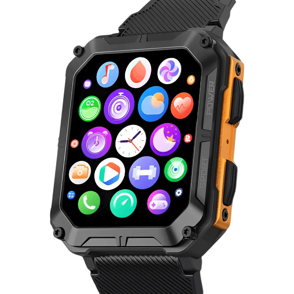 Robuuste smartwatch met hartslagmeter en stappenteller – EnduranceX