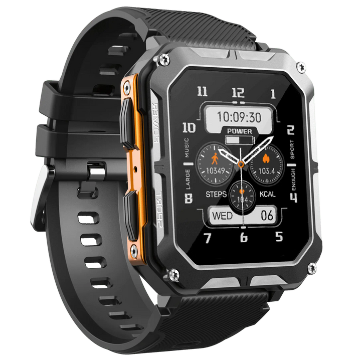 Robuuste smartwatch met hartslagmeter en stappenteller – EnduranceX