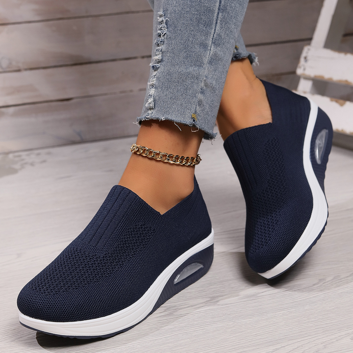 Orthopedische comfortschoenen voor dames | Gevoerde zool & makkelijk instappen