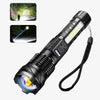 OutdoorHaven Militaire Zaklamp – 5000 Lumen Tactische Fakkel