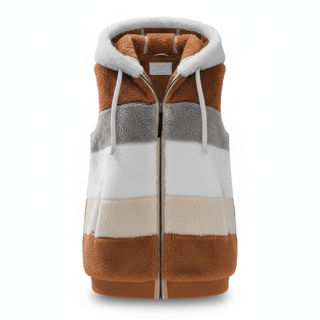 Oversized Fleece-vest - Julia